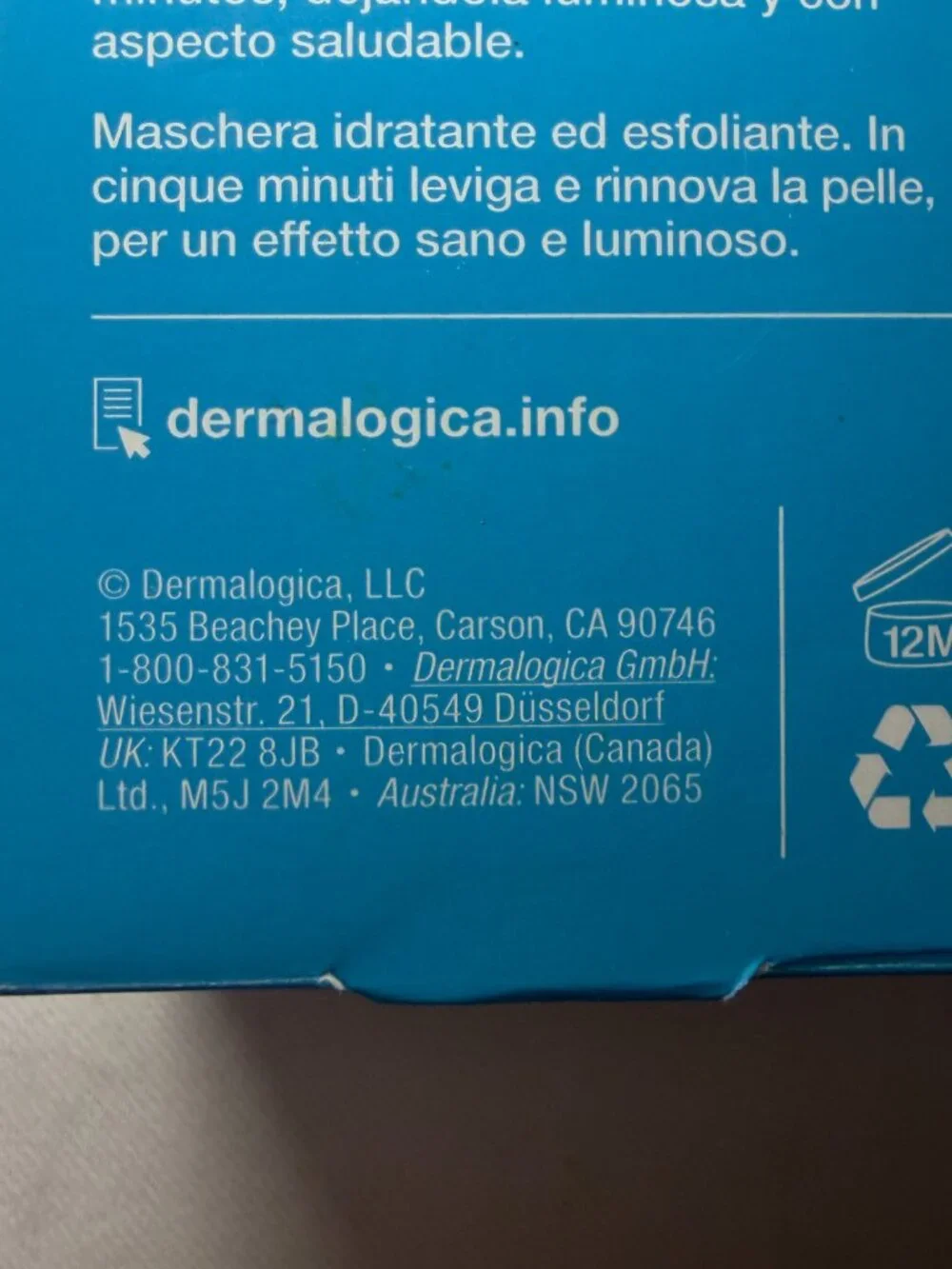 Dermalogica Hydro Masque Exfoliant 1.7oz / 50mL DISCONTINUED All Skin Types BNIB